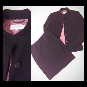 Calvin Klein Skirt Suit
